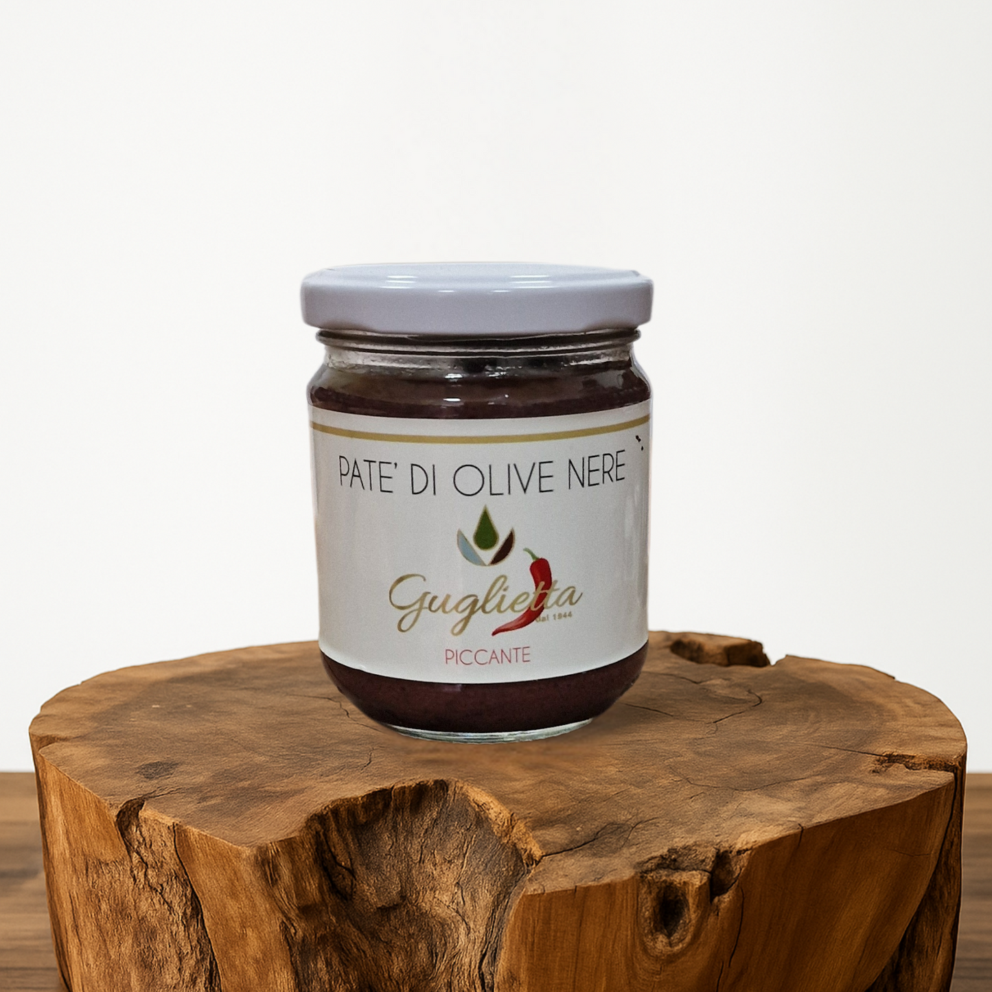 Paté di Olive Nere | Piccante - Agricola Guglietta Srls